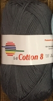 GB Cotton 8 100% katoen - 1003 Antraciet