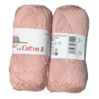 GB Cotton 8 100  en #37 katoen - 1230 Babyroze