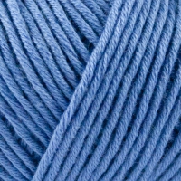 Organic Cotton (Biologisch Katoen) - 124 Zeeblauw