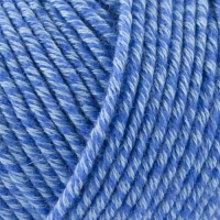 Organic Cotton + Merino - 732 Zeeblauw