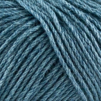 Organic Cotton + Nettles + Wool - 1309 Petrol Blauw
