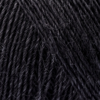 Soft Organic Wool + Nettles  - 1502 Antraciet